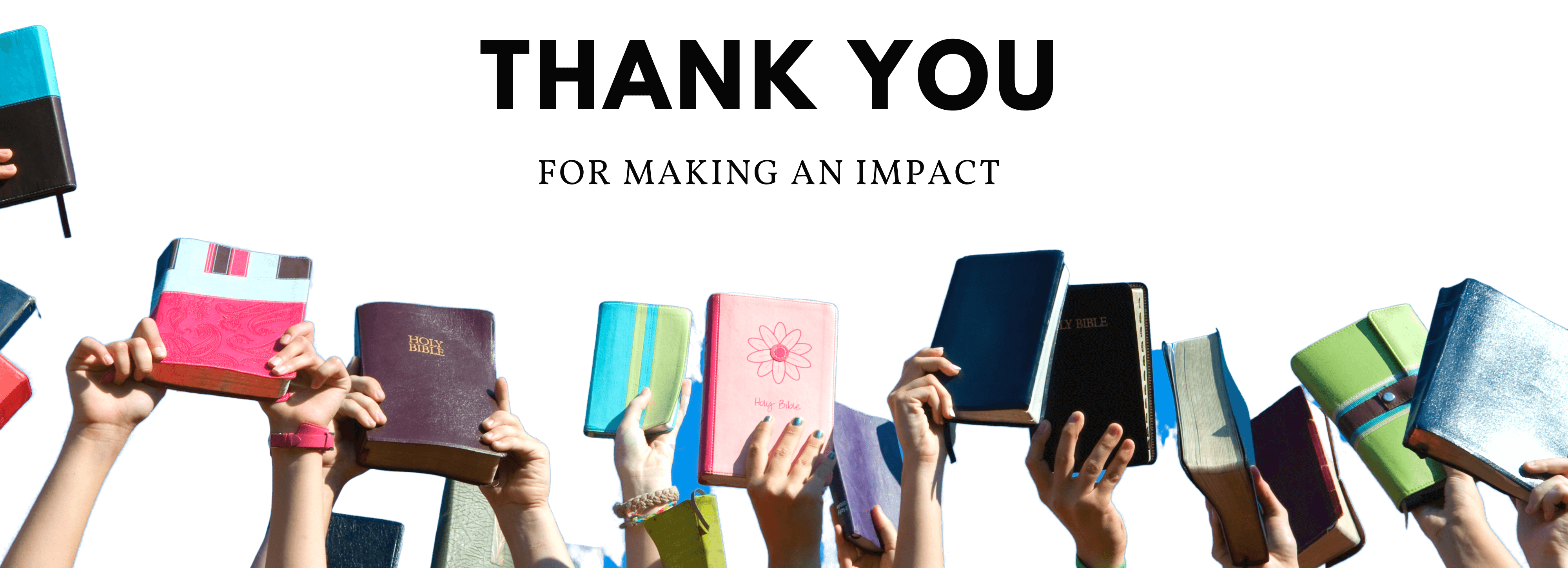 Thank You for making an Impact